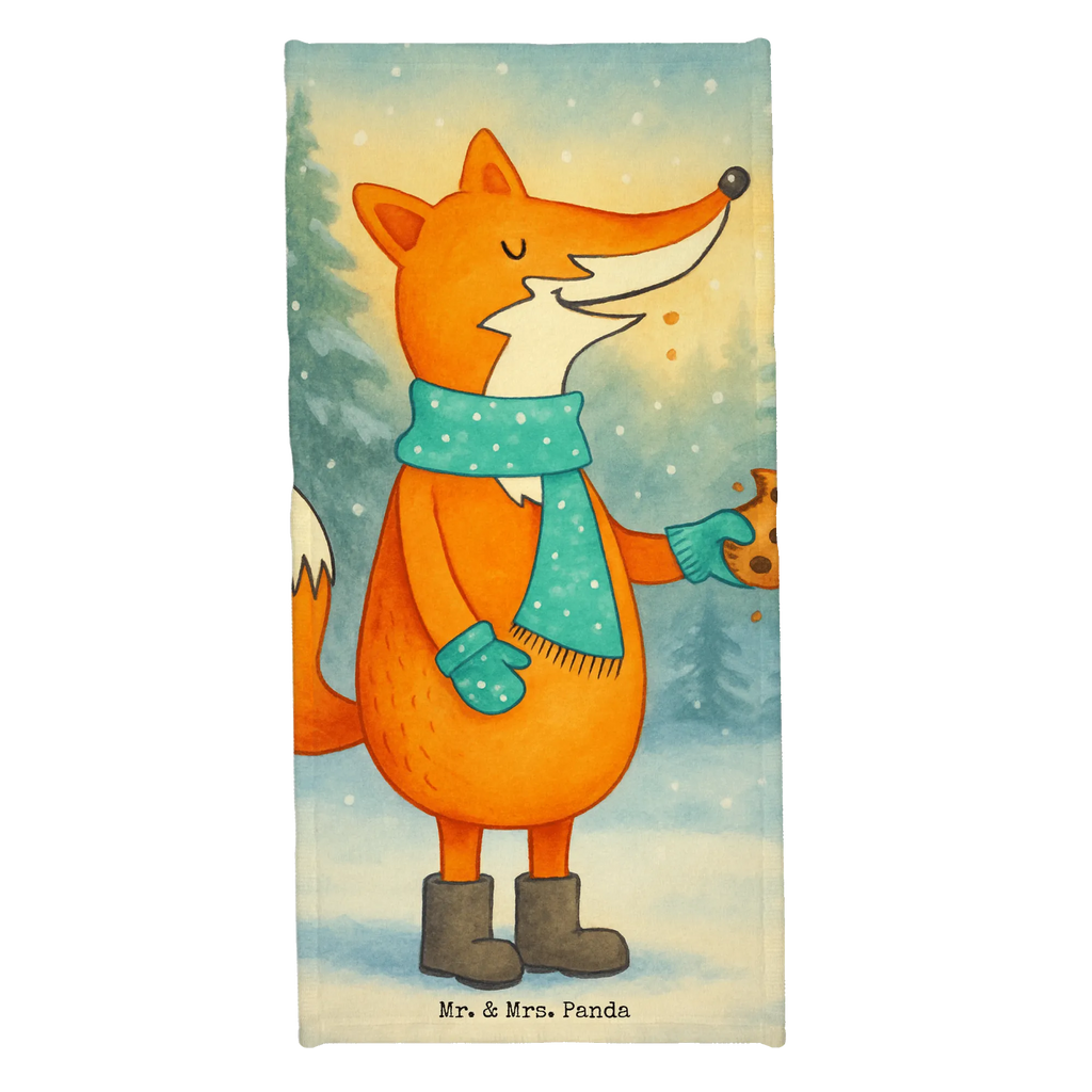 Hand towel Fox biscuit Design Strandtuch, Kinder Handtuch, Badetuch, Saunatuch, Duschtuch, Fuchs, Weihnachtszeit, Kekse, Plätzchen, Winter, Küche Deko, Backen Spruch, Liebe, Füchse