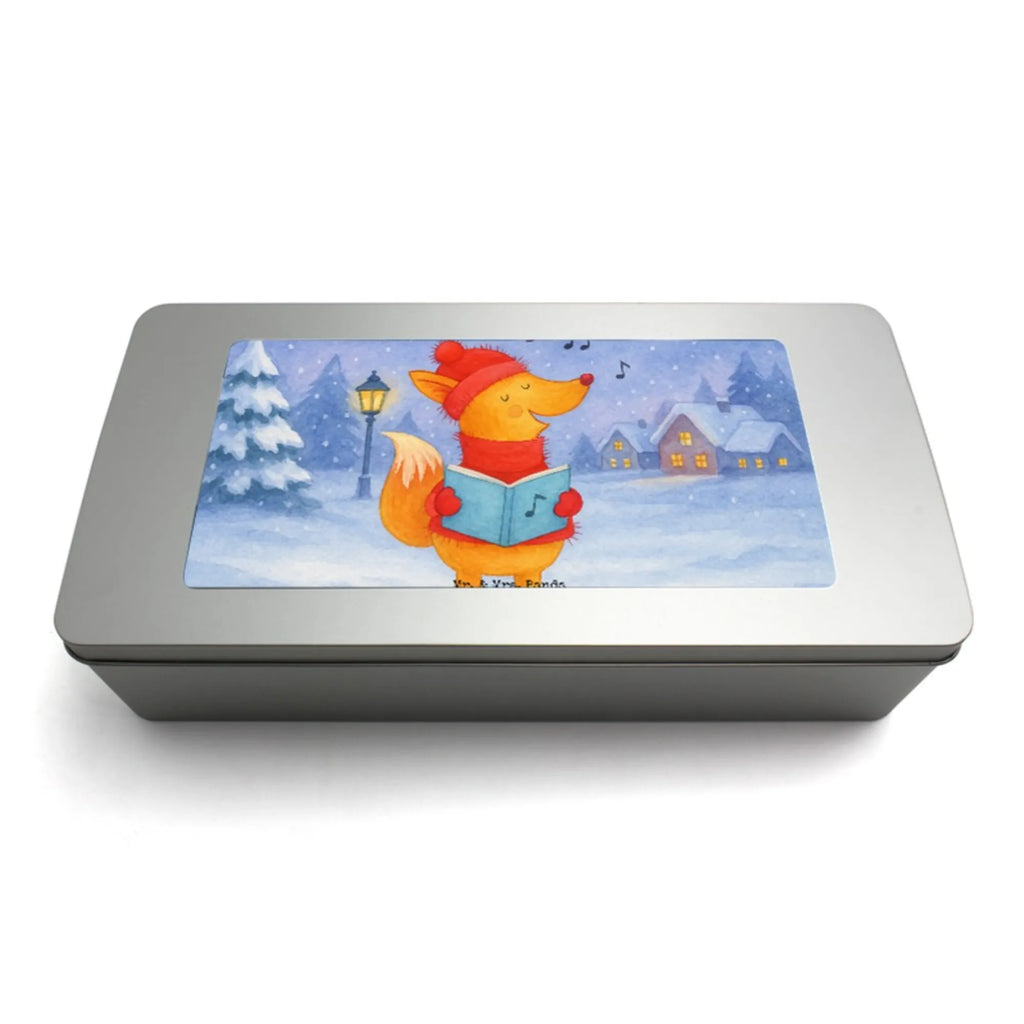 Puzzle Fuchs Sänger Design Puzzle, Winter, Weihnachten, Weihnachtsdeko, Nikolaus, Advent, Heiligabend, Wintermotiv, Sänger, Geschenk Sänger, Fuchs, Füchse, Singen, Weihnachtslieder