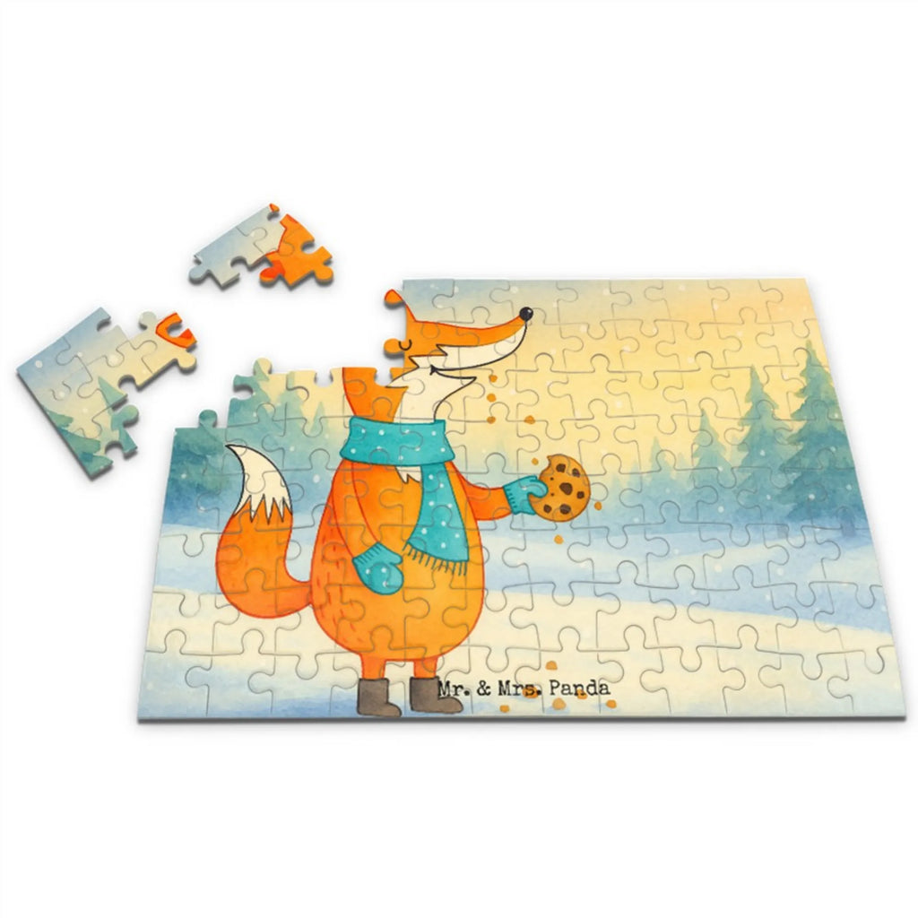 Puzzle Fuchs Keks Design Puzzle, Fuchs, Füchse, Liebe, Küche Deko, Backen Spruch, Kekse, Weihnachtszeit, Winter, Plätzchen
