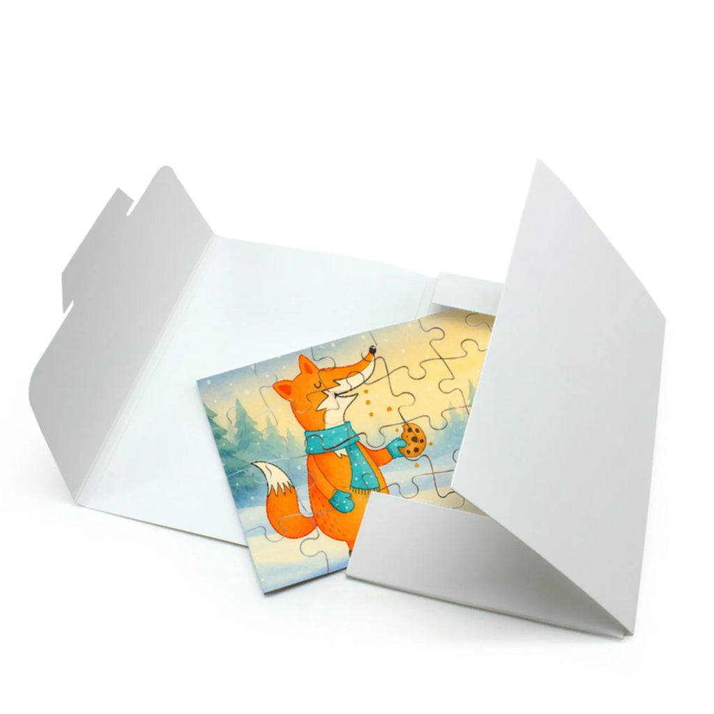 Puzzle Fuchs Keks Design Puzzle, Fuchs, Füchse, Liebe, Küche Deko, Backen Spruch, Kekse, Weihnachtszeit, Winter, Plätzchen