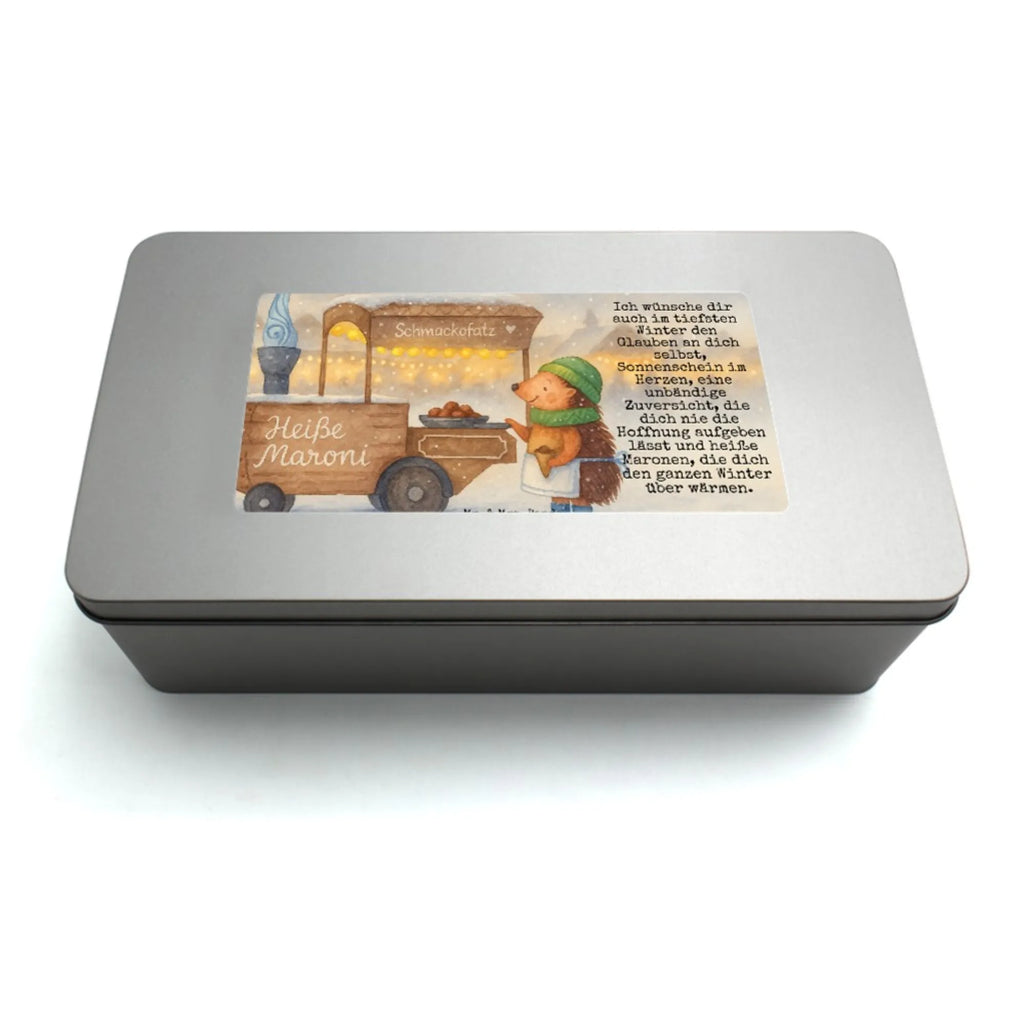 Puzzle Igel Maronen Design Puzzle, Winter, Weihnachten, Weihnachtsdeko, Nikolaus, Advent, Heiligabend, Wintermotiv, Maronen, Duft, Kastanien, Weihnachtsmarkt