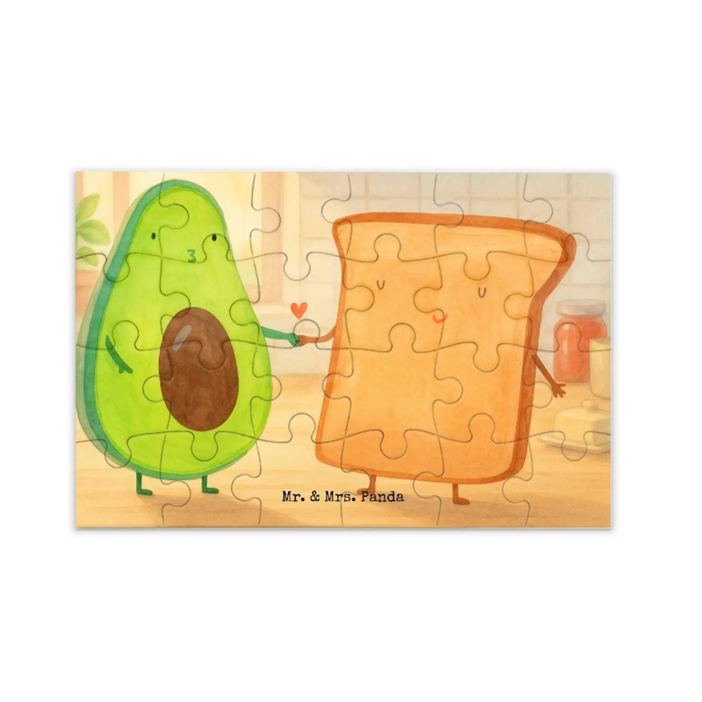 Puzzle Avocado Toast Design Puzzle, Avocado, Veggie, Vegan, Gesund, Jahrestag, Jahrestagsgeschenk, Pärchen, Liebespaar, Toastbrot, Verlobt, Freundin, Toast, Freund, Hochzeitsgeschenk, Hochzeit, Verlobungsparty