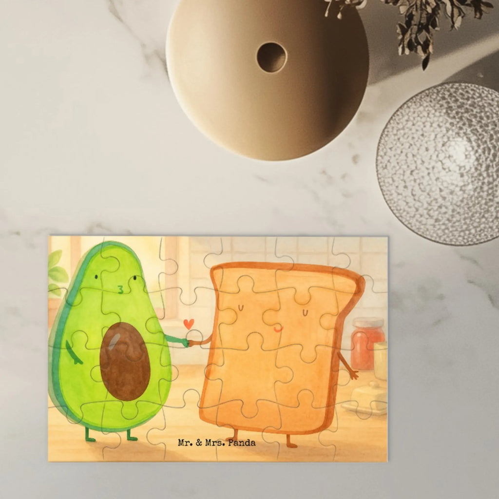 Puzzle Avocado Toast Design Puzzle, Avocado, Veggie, Vegan, Gesund, Jahrestag, Jahrestagsgeschenk, Pärchen, Liebespaar, Toastbrot, Verlobt, Freundin, Toast, Freund, Hochzeitsgeschenk, Hochzeit, Verlobungsparty