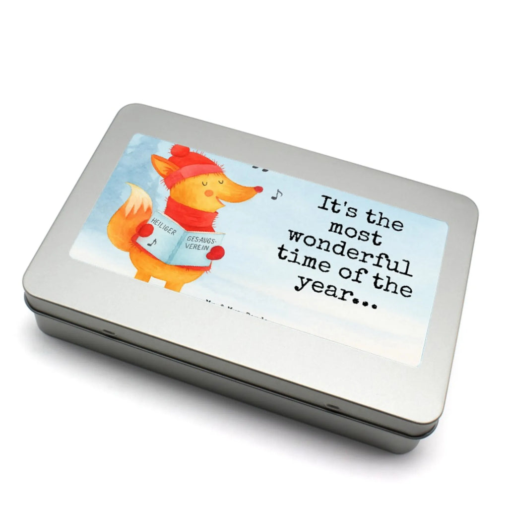 Puzzle Fuchs Sänger Design Puzzle, Winter, Weihnachten, Weihnachtsdeko, Nikolaus, Advent, Heiligabend, Wintermotiv, Sänger, Geschenk Sänger, Fuchs, Füchse, Singen, Weihnachtslieder