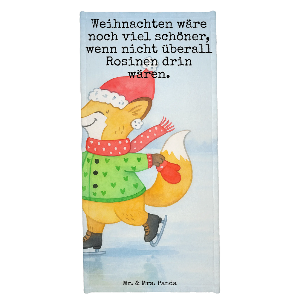 Badehandtuch Fuchs  Schlittschuhe Design Kinder Handtuch, Badetuch, Strandtuch, Saunatuch, Duschtuch, Winter, Weihnachten, Weihnachtsdeko, Nikolaus, Advent, Heiligabend, Wintermotiv, Weihnachtszeit, Weihnachtsmann, Tannenbaum, Weihnachtstage, Weihnachtsbaum