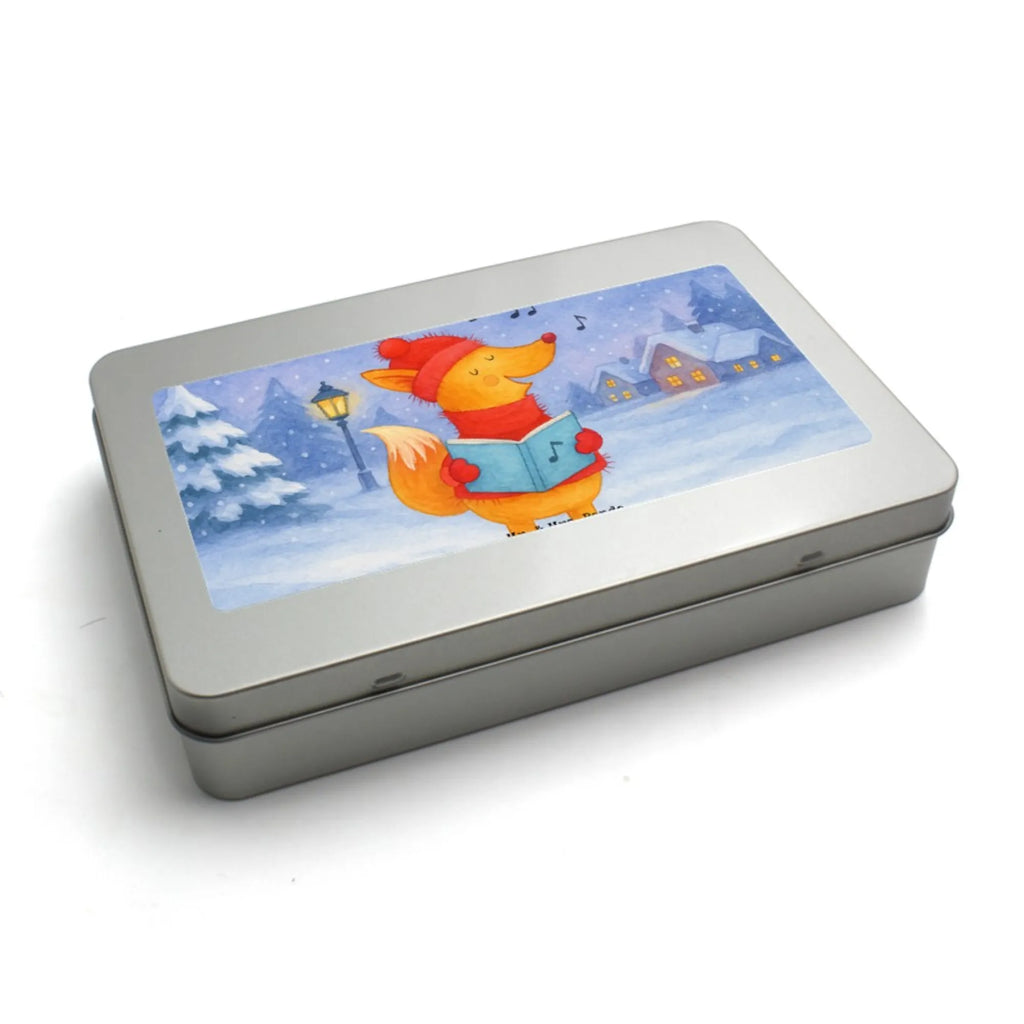 Puzzle Fuchs Sänger Design Puzzle, Winter, Weihnachten, Weihnachtsdeko, Nikolaus, Advent, Heiligabend, Wintermotiv, Sänger, Geschenk Sänger, Fuchs, Füchse, Singen, Weihnachtslieder