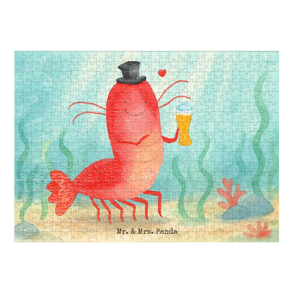 Puzzle Hummer Weizen Design Puzzle, Meerestiere, Meer, Urlaub, Kneipe, Bier, Garnele, Kochen, Junggeselle, Gasthaus, Wirtschaft, Junggesellin, Garnelen, Bierliebhaber, Männerhaushalt