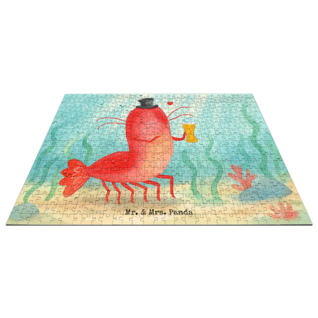 Puzzle Hummer Weizen Design Puzzle, Meerestiere, Meer, Urlaub, Kneipe, Bier, Garnele, Kochen, Junggeselle, Gasthaus, Wirtschaft, Junggesellin, Garnelen, Bierliebhaber, Männerhaushalt