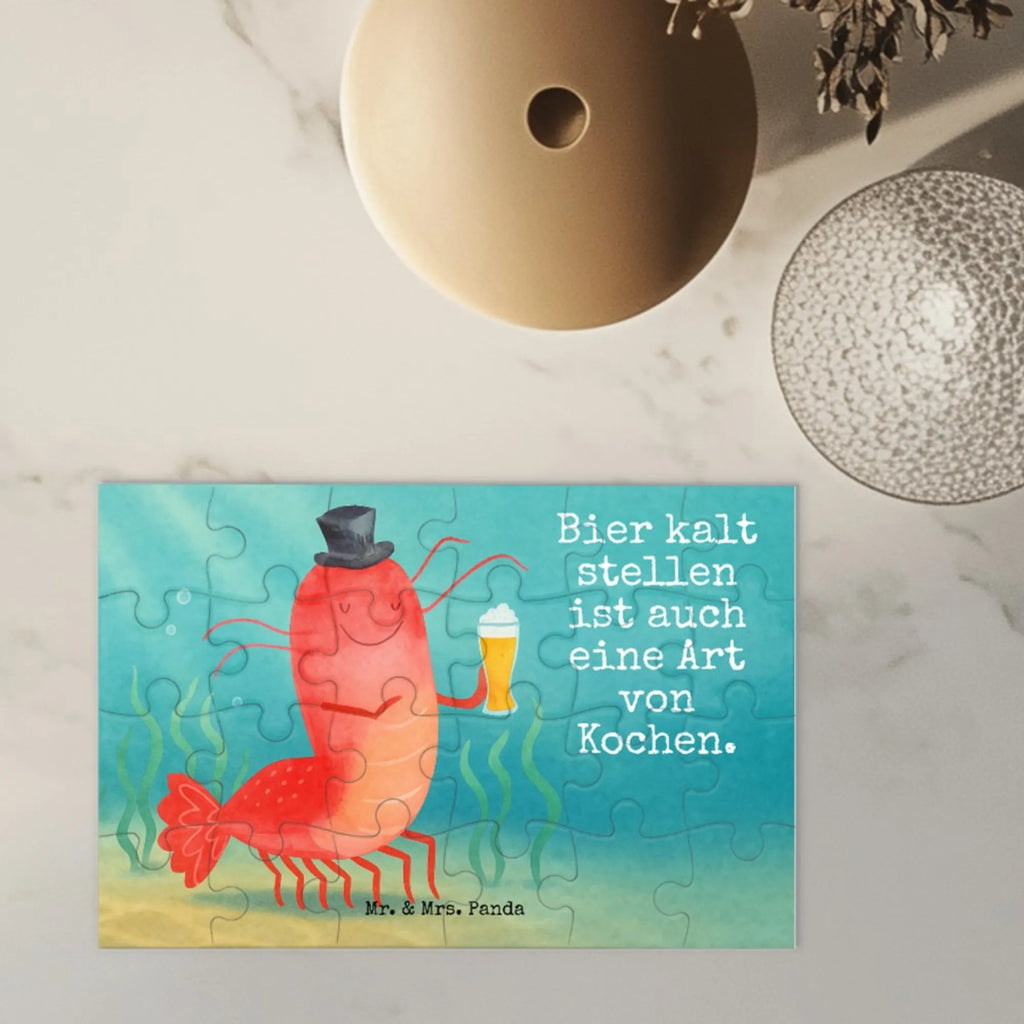 Puzzle Hummer Weizen Design Puzzle, Meerestiere, Meer, Urlaub, Kneipe, Bier, Garnele, Kochen, Junggeselle, Gasthaus, Wirtschaft, Junggesellin, Garnelen, Bierliebhaber, Männerhaushalt