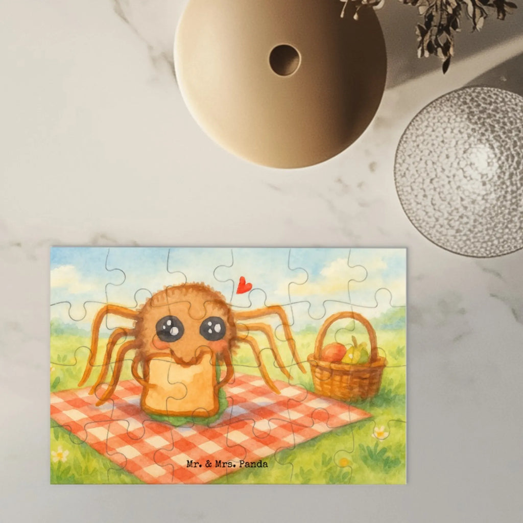 Puzzle Spinne Agathe Sandwich Design Puzzle, Spinne Agathe, Spinne, Agathe, Videos, Merchandise, Glück, Lebensfreude, Hunger, Hungrig, Verfressen, Alles wird gut, Mut