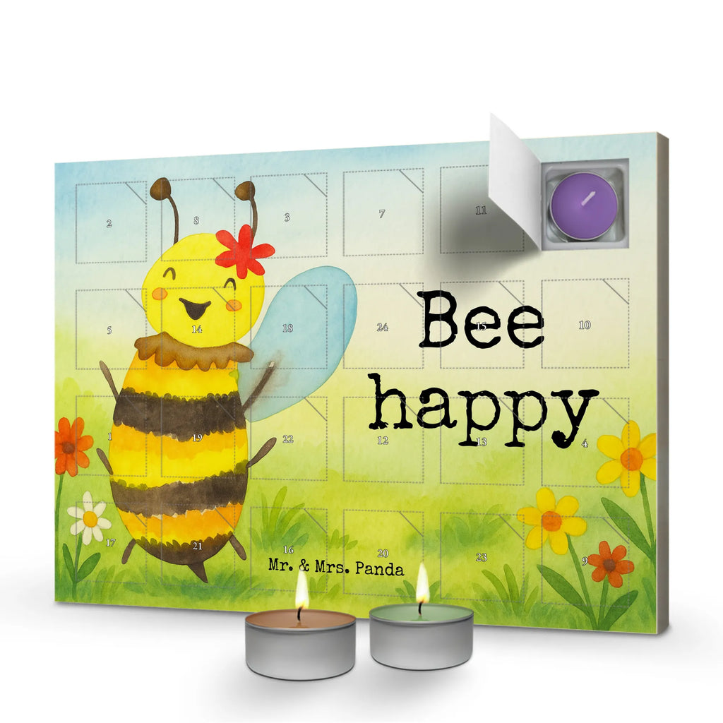 Scented candle advent calendar bee happy Design Bee, wasp, bumblebee