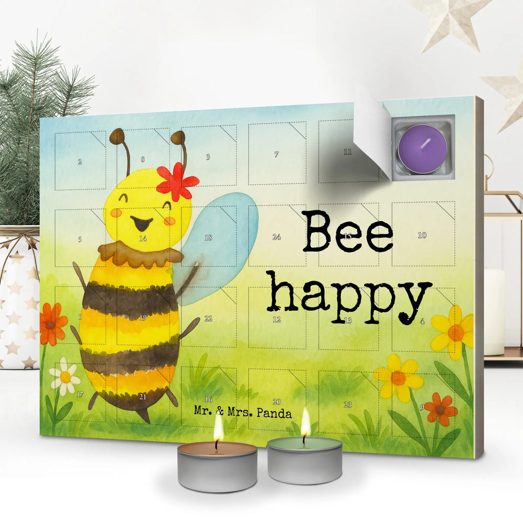 Scented candle advent calendar bee happy Design Bee, wasp, bumblebee