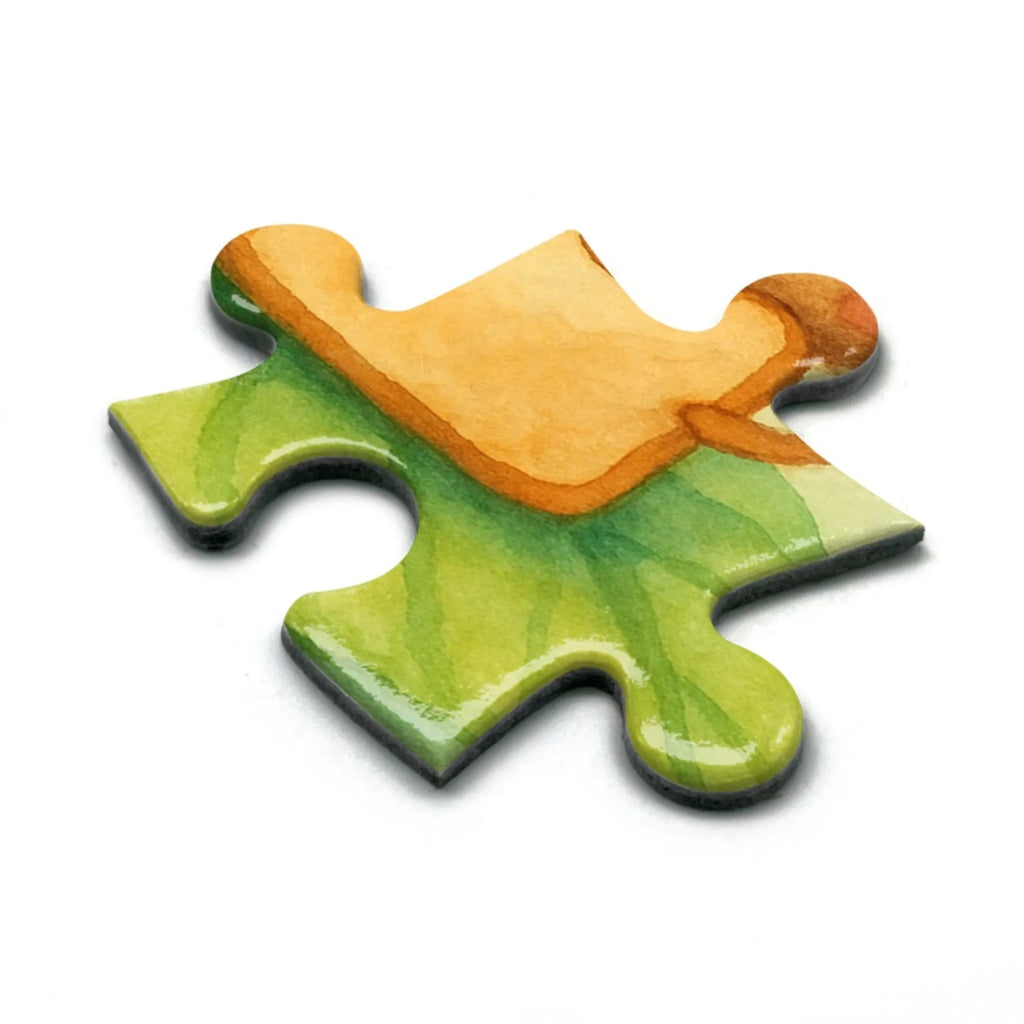 Puzzle Spinne Agathe Sandwich Design Puzzle, Spinne Agathe, Spinne, Agathe, Videos, Merchandise, Glück, Lebensfreude, Hunger, Hungrig, Verfressen, Alles wird gut, Mut