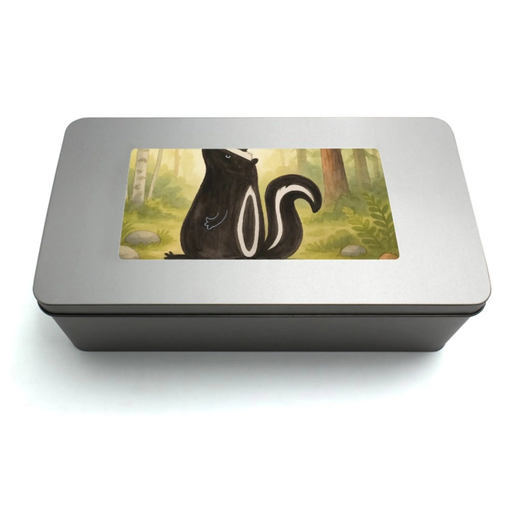 Puzzle Stinktier Sitzen Design Puzzle, Stinktier, Skunk, Wildtier, Stinki, Besserwisser, Stinker, Raubtier, Büro, Recht, Spruch