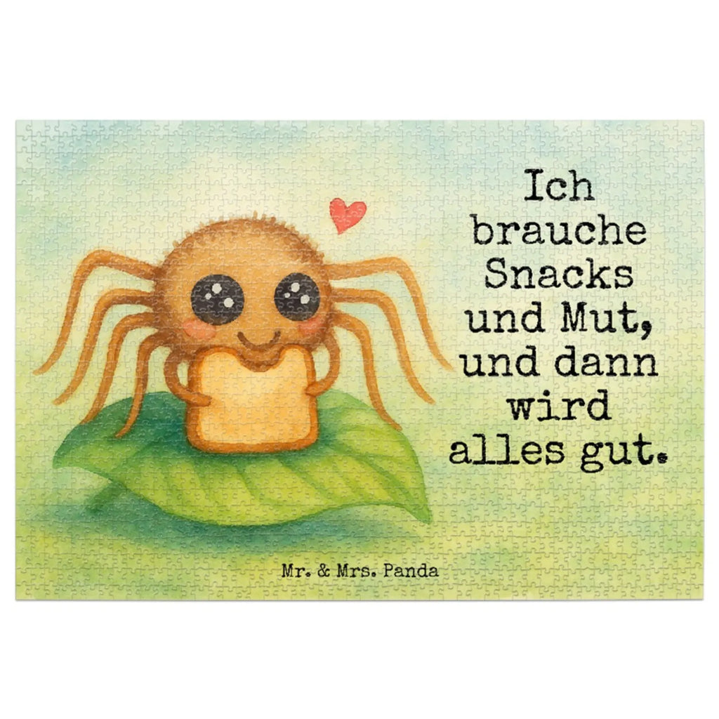 Puzzle Spinne Agathe Sandwich Design Puzzle, Spinne Agathe, Spinne, Agathe, Videos, Merchandise, Glück, Lebensfreude, Hunger, Hungrig, Verfressen, Alles wird gut, Mut