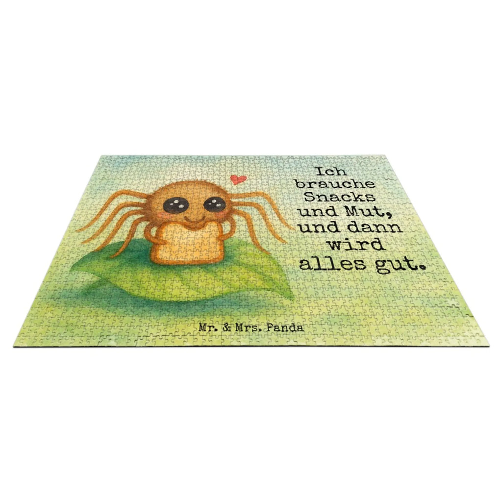 Puzzle Spinne Agathe Sandwich Design Puzzle, Spinne Agathe, Spinne, Agathe, Videos, Merchandise, Glück, Lebensfreude, Hunger, Hungrig, Verfressen, Alles wird gut, Mut