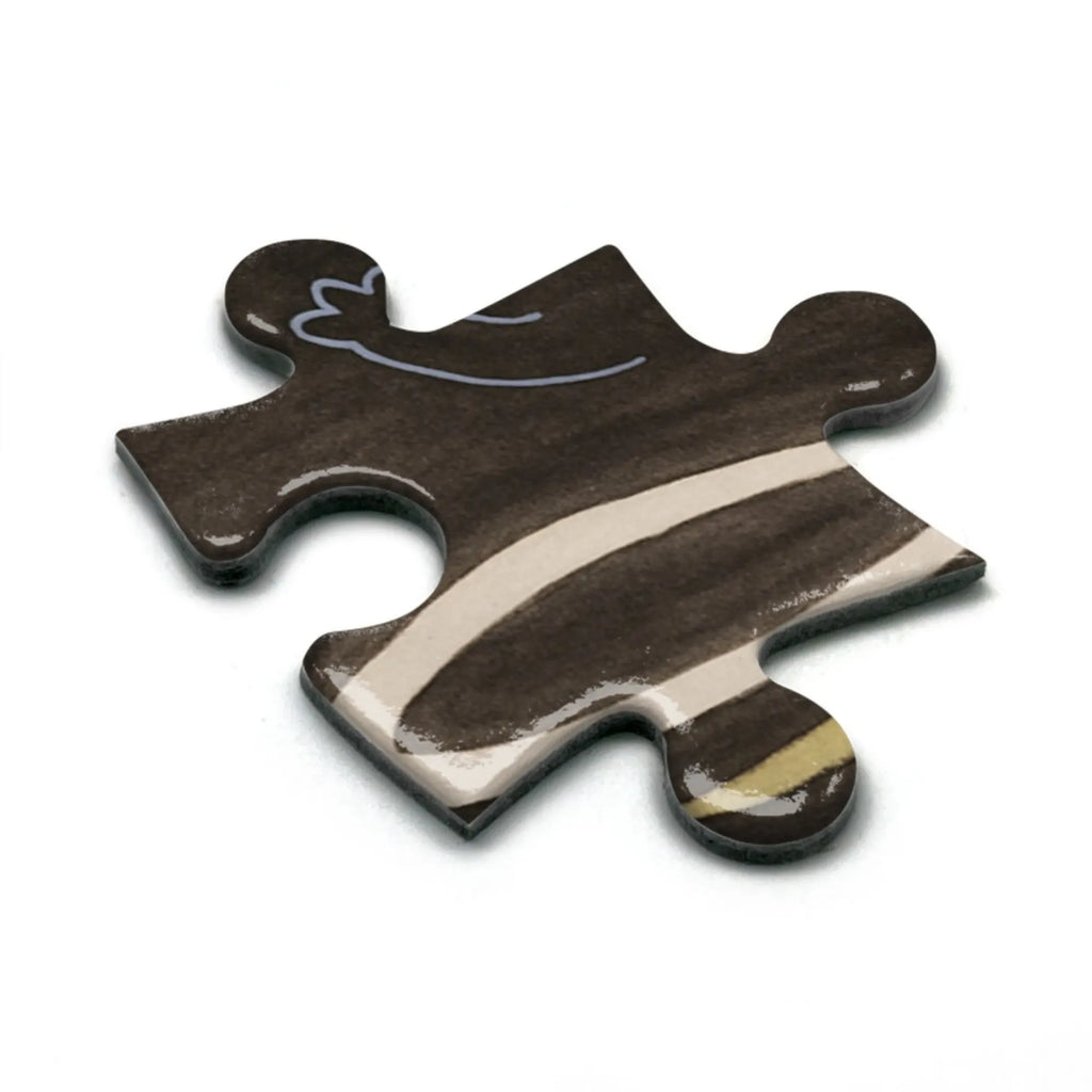 Puzzle Stinktier Sitzen Design Puzzle, Stinktier, Skunk, Wildtier, Stinki, Besserwisser, Stinker, Raubtier, Büro, Recht, Spruch