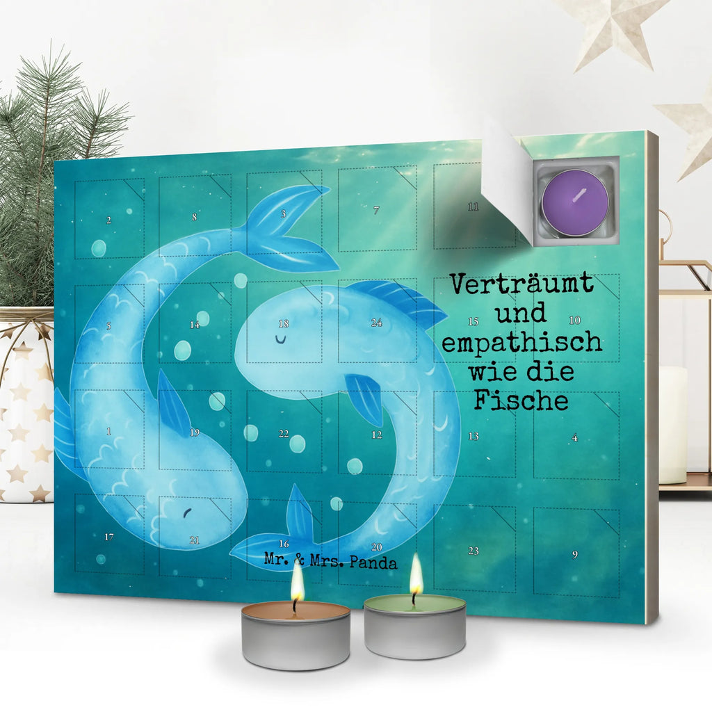 Scented candle advent calendar Star sign fish Design constellations, birthdays, astrology, zodiac, date of birth, month of birth, birthday march, fish sign, gift february, fish, fish constellation, birthday february, gift march, fish gift