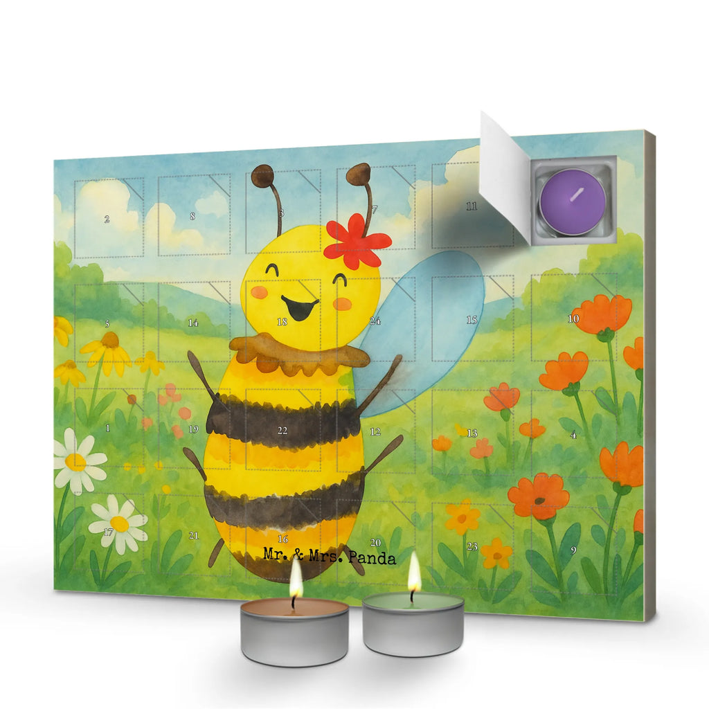 Scented candle advent calendar bee happy Design Bee, wasp, bumblebee