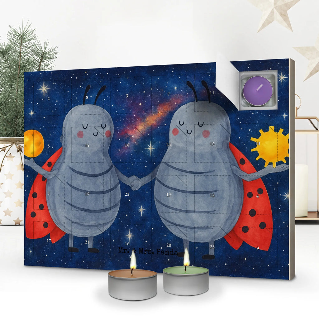 Scented candle advent calendar Star sign twin Design constellations, birthdays, astrology, zodiac, date of birth, month of birth, ladybird, gift june, birthday may, gift may, twin gift, twin zodiac sign, lucky beetle, twin sister, twins, twin brother
