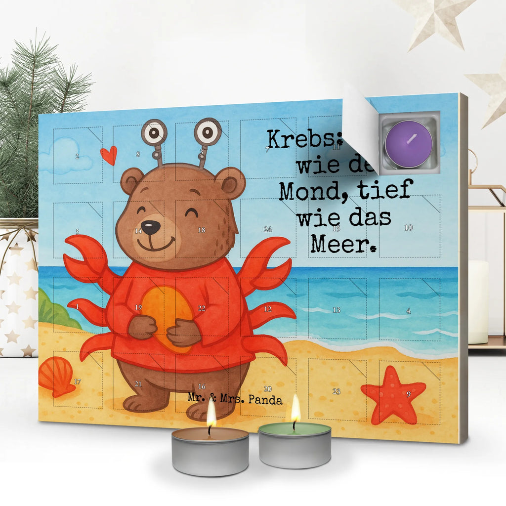 Scented candle advent calendar Cancer Astrology Design constellations, birthdays, astrology, zodiac, date of birth, month of birth