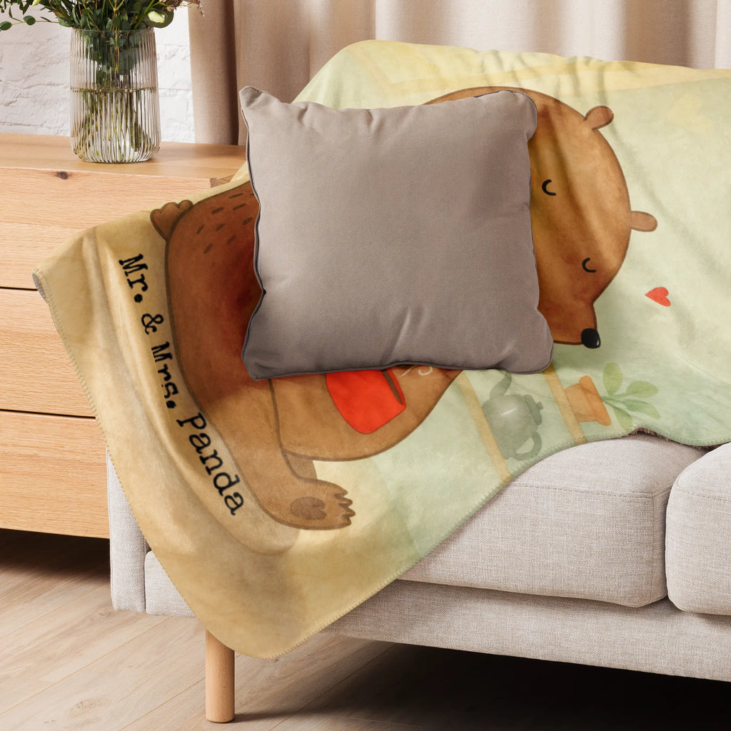 Sherpa Kuscheldecke Bär Morgenkaffee Design Liebe, Partner, Freund, Freundin, Ehemann, Ehefrau, Heiraten, Verlobung, Heiratsantrag, Liebesgeschenk, Jahrestag, Hocheitstag, Geschenk für Partner, Mitbringsel, Hochzeitstag, für Männer, Geschenk für Frauen, Liebesbeweis, für Ehemann, Valentinstag, Geschenk für Freundin