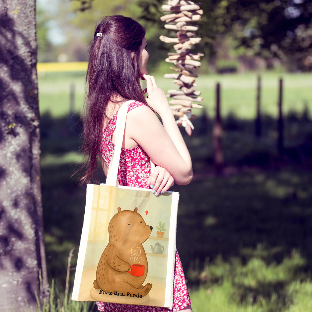 Torba Niedźwiedź Poranna kawa Design Miłość, partner, przyjaciel, przyjaciółka, mąż, żona, wesele, zaręczyny, prośba o rękę, prezent miłosny, rocznica, dzień ślubu