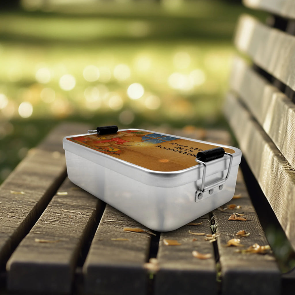 Personalisierte Metall Brotdose Maus Weihnachten Design Schule, Uni, Kindergarten, Brotdose, Geschenk mit Namen, Brotdose mit Namen, Brotbox, Brotbox mit Namen, Winter, Weihnachten, Weihnachtsdeko, Nikolaus, Advent, Heiligabend, Wintermotiv, Mäuschen, Weihnachtswunder, Frohe Weihnachten, Weihnachtsmotiv, Weihnachtsgruß, Maus