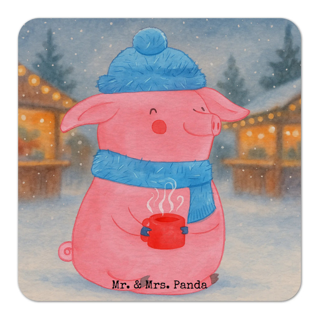 Bierdeckel Schwein Glühwein Design Tischdeko, Bierdeckel, Gastgeschenk Hochzeit, Winter, Weihnachten, Weihnachtsdeko, Nikolaus, Advent, Heiligabend, Wintermotiv, Punsch, Weihnachtsmarkt, Glühschwein, Glühwein