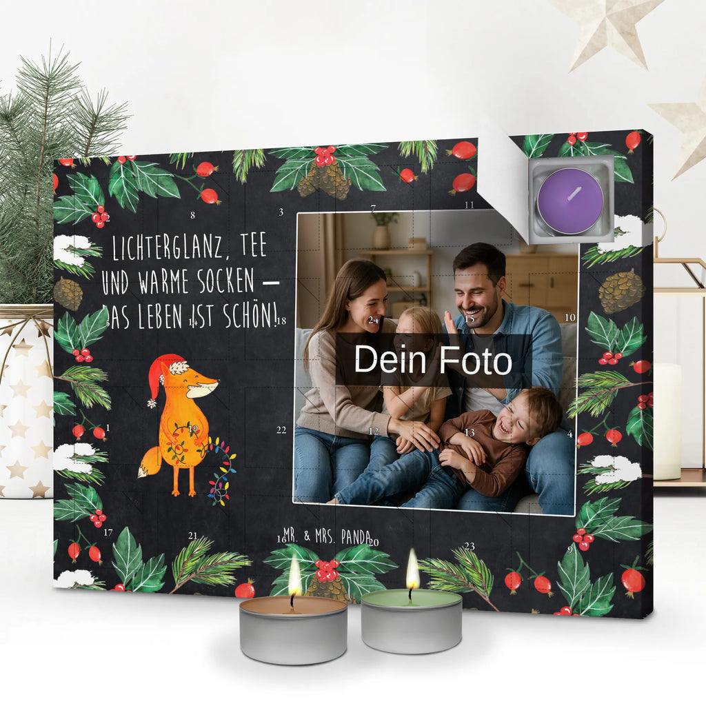 Personalisierter Duftkerzen Foto Adventskalender Fuchs Weihnachten Personalisierter Duftkerzen Foto Adventskalender, Winter, Weihnachten, Weihnachtsdeko, Nikolaus, Advent, Heiligabend, Wintermotiv, Füchse, Geschenk Weihnachten, Fuchs, Spruch schön, Weihnachtsmann, Weihnachtszeit