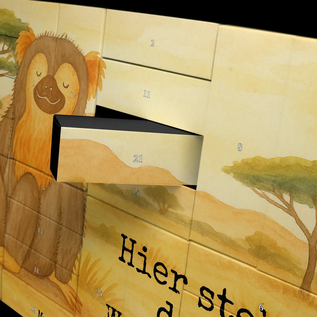 Personalisierter Befüllbarer Adventskalender Affe Design Befüllbarer Adventskalender, Adventskalender Zum Selbst Befüllen, Afrika, Wildtiere, Selbstachtung, Affe, Selfcare, Respekt, Selbstliebe, Liebe, Affen, Motivation, Selbstbewusstsein, Äffchen