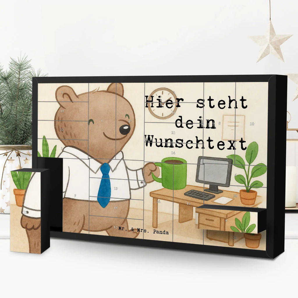 Personalisierter Befüllbarer Adventskalender Beamter Leidenschaft Design