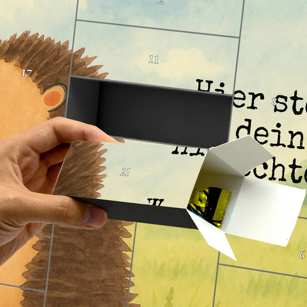 Personalisierter Befüllbarer Adventskalender Igel Luftballon Design Adventskalender Zum Selbst Befüllen, Befüllbarer Adventskalender, Lustige Sprüche, Tiere, Tiermotive, Gute Laune, Glückwunsch, Geburtstag, Herzlichen Glückwunsch, Happy Birthday, Ballon, Igel, Geburtstagskind