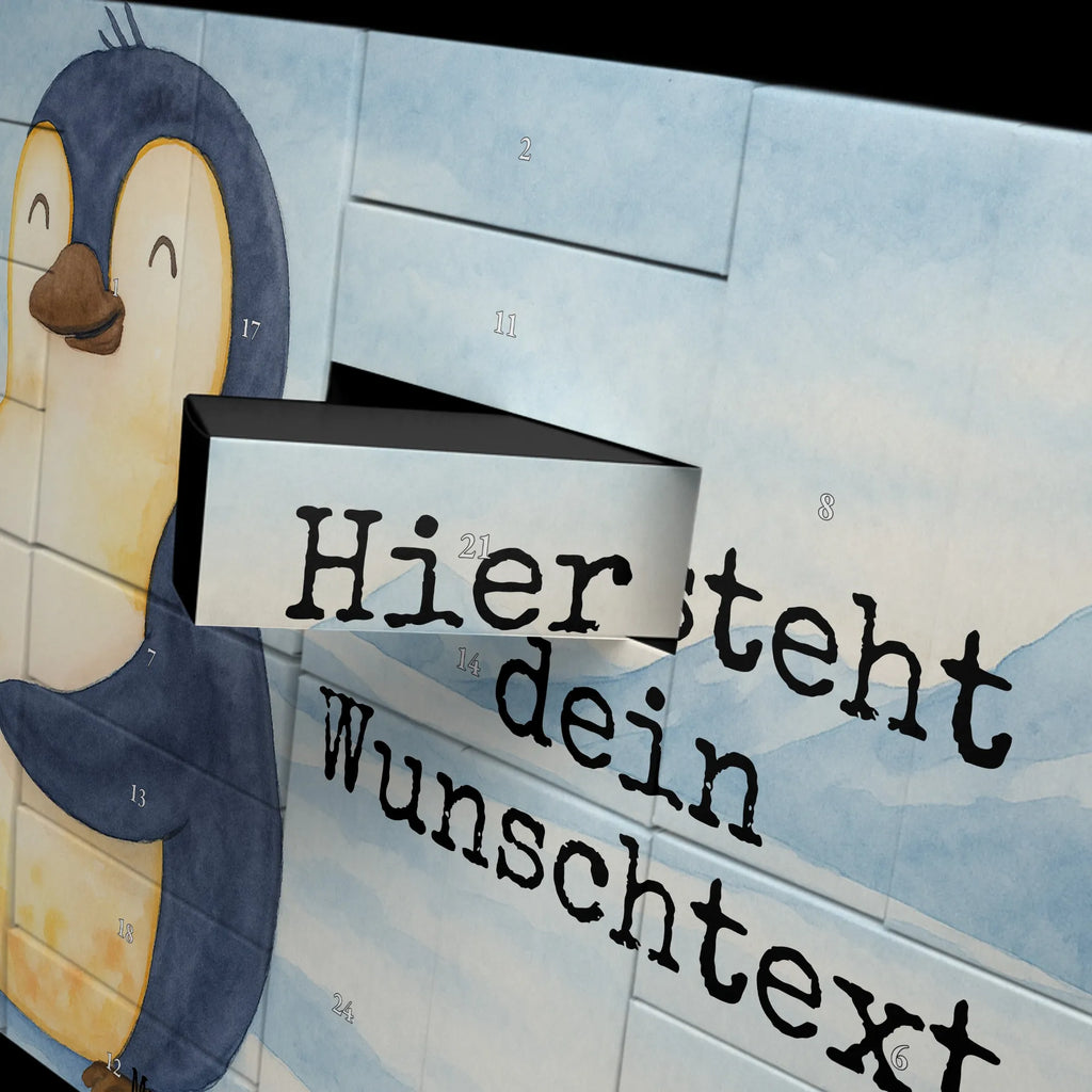 Personalisierter Befüllbarer Adventskalender Pinguin Diät Design Adventskalender Zum Selbst Befüllen, Befüllbarer Adventskalender, Pinguin, Selbstrespekt, Körperliebe, Motivation, Abnehmen, Selbstliebe, Gewicht, Pinguine, Diät, Abspecken