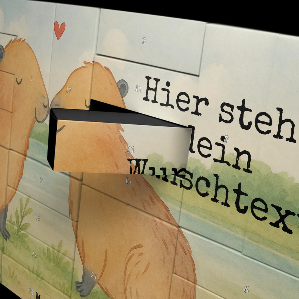 Personalisierter Befüllbarer Adventskalender Capybara Liebe Design Adventskalender Zum Selbst Befüllen, Befüllbarer Adventskalender, Lustige Sprüche, Tiere, Tiermotive, Gute Laune, Valentinstag, Ich Bin Deins, Handgezeichnet, Liebesspruch, Verliebt, Jahrestag, Du Bist Meins, Tierliebe, Partnertiere, Kuschel Capybaras, Romantisches Geschenk, Liebe, Paar, Verschmolzen, Liebesbeweis, Beziehung, Ehejubiläum, Herzlich, Geschenkidee, Capybara