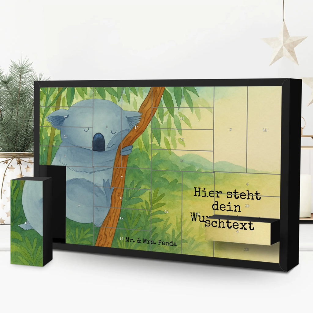 Personalisierter Befüllbarer Adventskalender Koalabär Design Befüllbarer Adventskalender, Adventskalender Zum Selbst Befüllen, Lustige Sprüche, Tiere, Tiermotive, Gute Laune, Träumen, Traum, Traumland, Koala, Schlafzimmer, Bär, Koalabär, schlafen