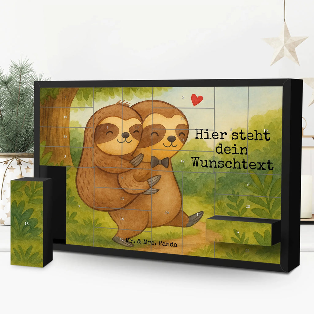 Personalisierter Befüllbarer Adventskalender Faultier Papa Design Adventskalender Zum Selbst Befüllen, Befüllbarer Adventskalender, Vatertag Geschenk, Papa Geschenke, Vater Geburtstag, Vatertag, Vater Geschenk, Papi Geschenk, Papa Geschenk