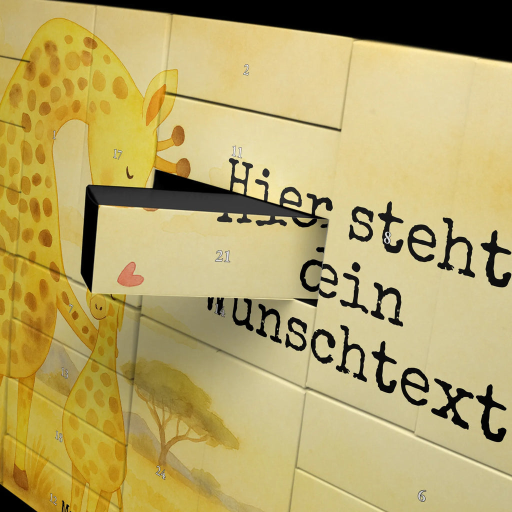 Personalisierter Befüllbarer Adventskalender Giraffe Kind Design Befüllbarer Adventskalender, Adventskalender Zum Selbst Befüllen, Afrika, Wildtiere, Tochter, Lieblingsmensch, Giraffe, Kind, Mama, Mutter, Sohn