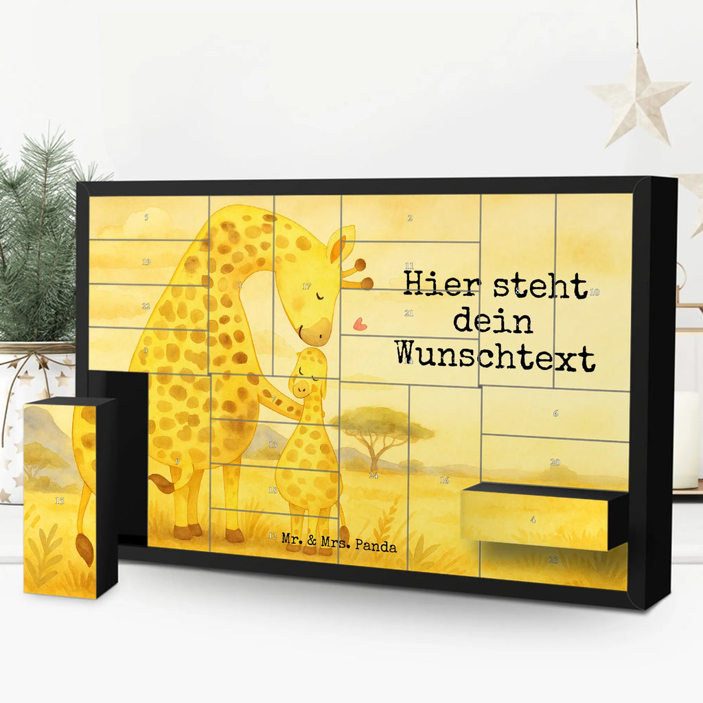 Personalisierter Befüllbarer Adventskalender Giraffe Kind Design Befüllbarer Adventskalender, Adventskalender Zum Selbst Befüllen, Afrika, Wildtiere, Tochter, Lieblingsmensch, Giraffe, Kind, Mama, Mutter, Sohn