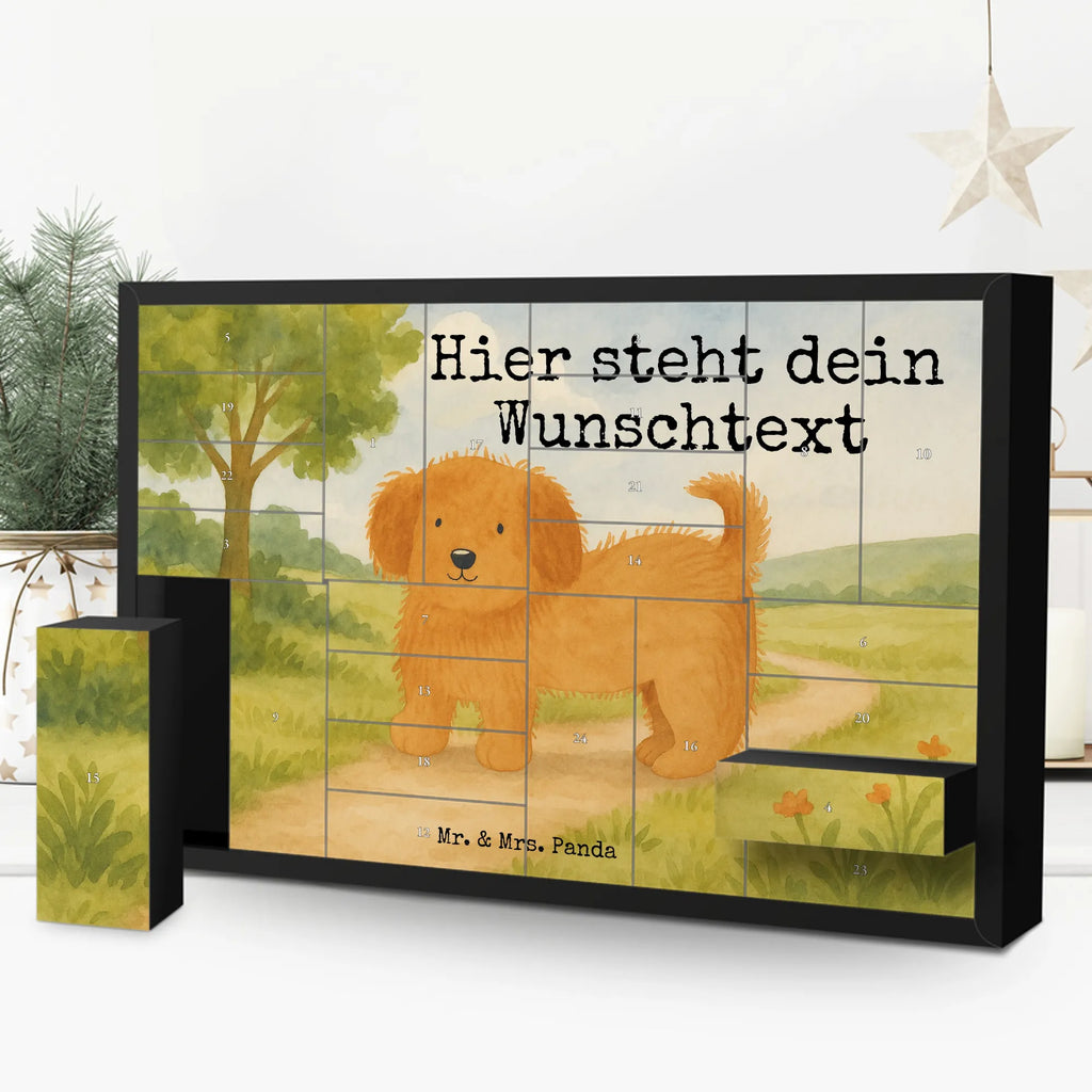 Personalisierter Befüllbarer Adventskalender Hund Flauschig Design Adventskalender Zum Selbst Befüllen, Befüllbarer Adventskalender, Sprüche, Hund, Hunderasse, Hundebesitzer, Hundemotiv, Haustier, Tierliebhaber, Hundemama, Hunde, Frauchen, Hundeliebe