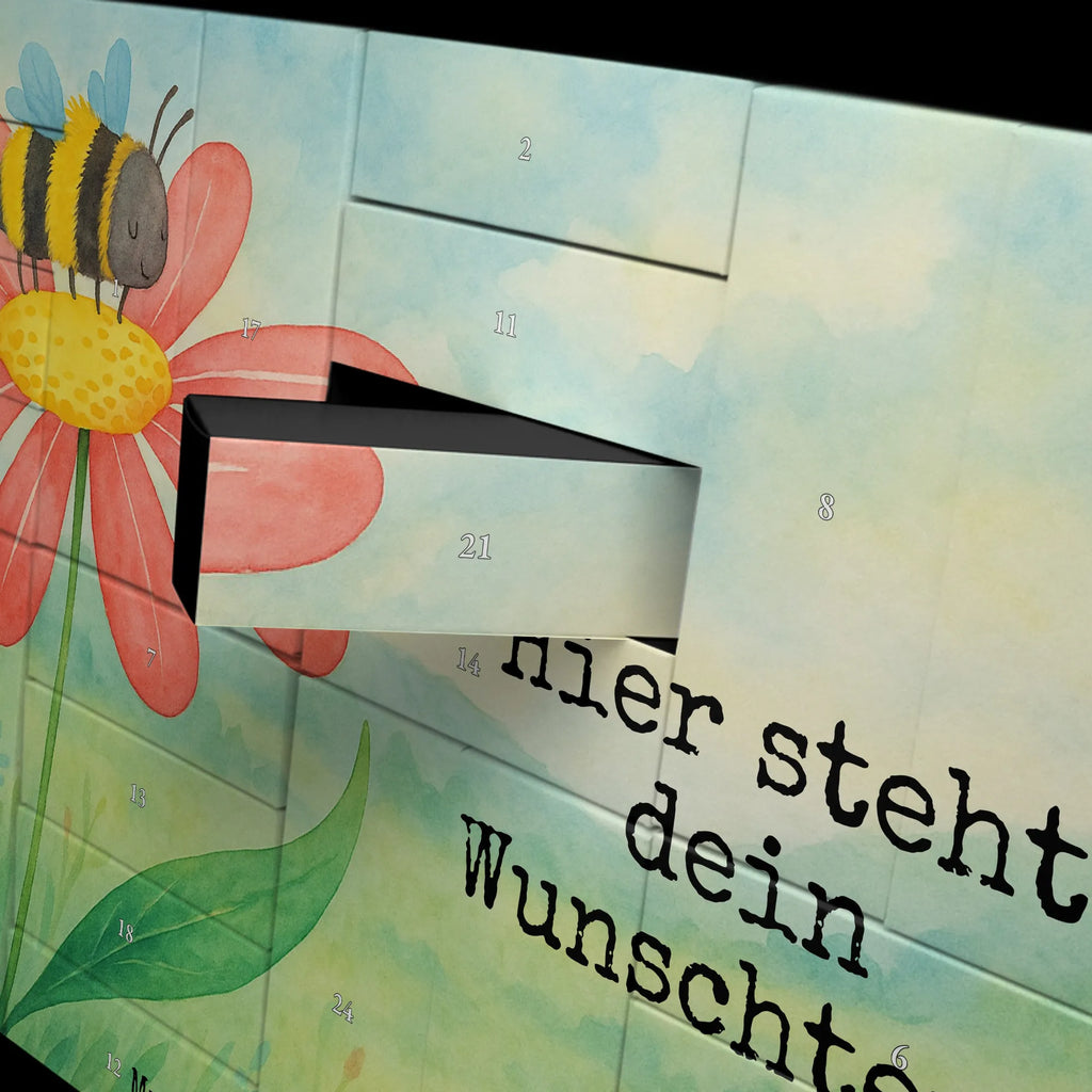 Personalisierter Befüllbarer Adventskalender Hummel Blume Design Befüllbarer Adventskalender, Adventskalender Zum Selbst Befüllen, Lustige Sprüche, Tiere, Tiermotive, Gute Laune, Flauschig, Natur, Feld, Biene, Hummel, Wespe, Blume, Hummeln