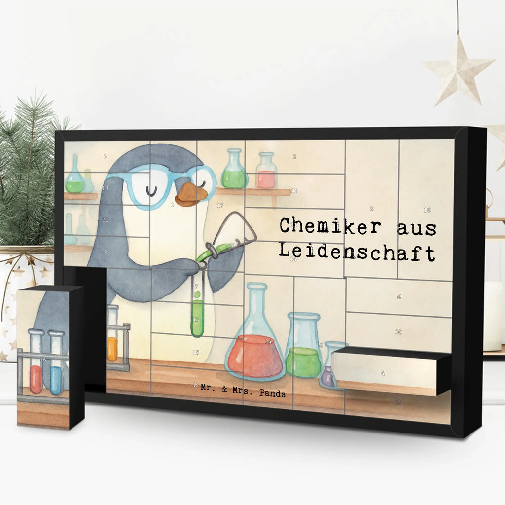 Fillable advent calendar chemist Passion Design gift, sayings, gift idea, best, farewell gift, passing exam, anniversary, retirement, promotion, job start, profession