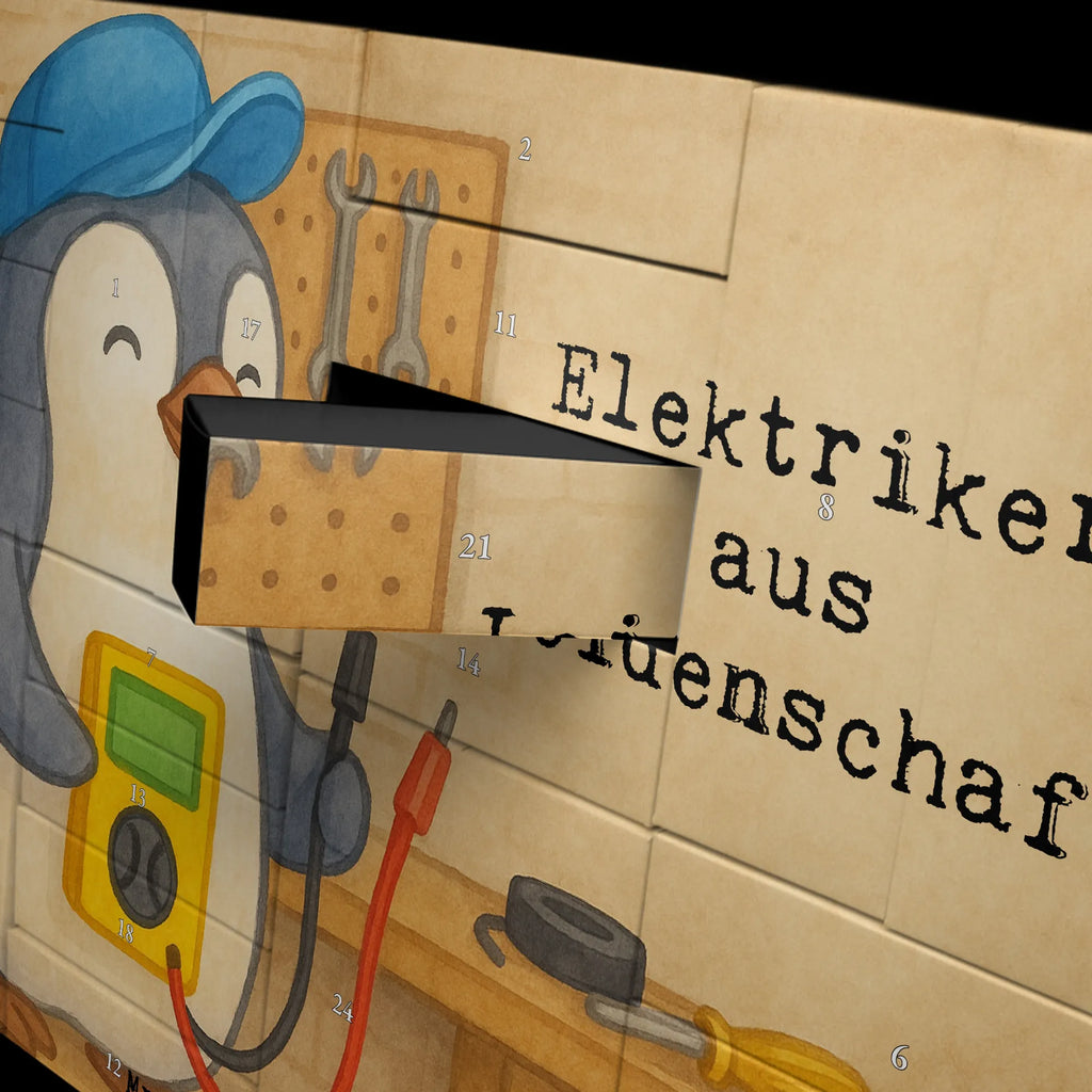 Fillable advent calendar Electrician Passion Design gift, sayings, gift idea, best, farewell gift, passing exam, anniversary, retirement, promotion, job start, profession