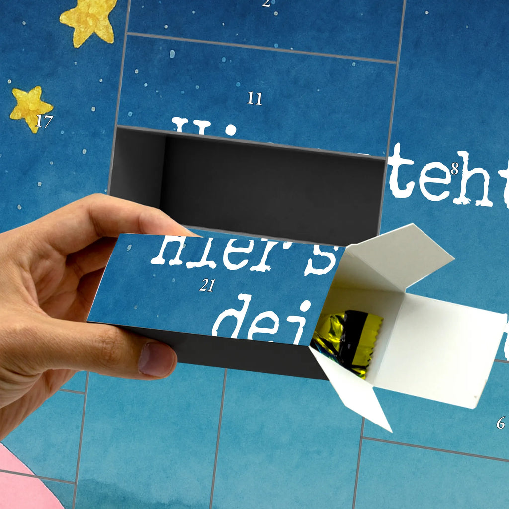 Personalisierter Befüllbarer Adventskalender Schwein Glück Design Befüllbarer Adventskalender, Adventskalender Zum Selbst Befüllen, Lustige Sprüche, Tiere, Tiermotive, Gute Laune, Glücksschwein. Glück, Schwein, Sernchen, Sterne, Ziele, Glücksbringer, Träume, Motivation, Schweinchen