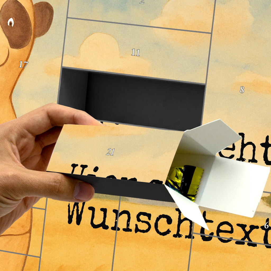 Personalisierter Befüllbarer Adventskalender Erdmännchen Design Adventskalender Zum Selbst Befüllen, Befüllbarer Adventskalender, Afrika, Wildtiere, Afrikareise, Traveling, Erdmännchen, Reisen, Weltreise, Roadtrip, Spruch