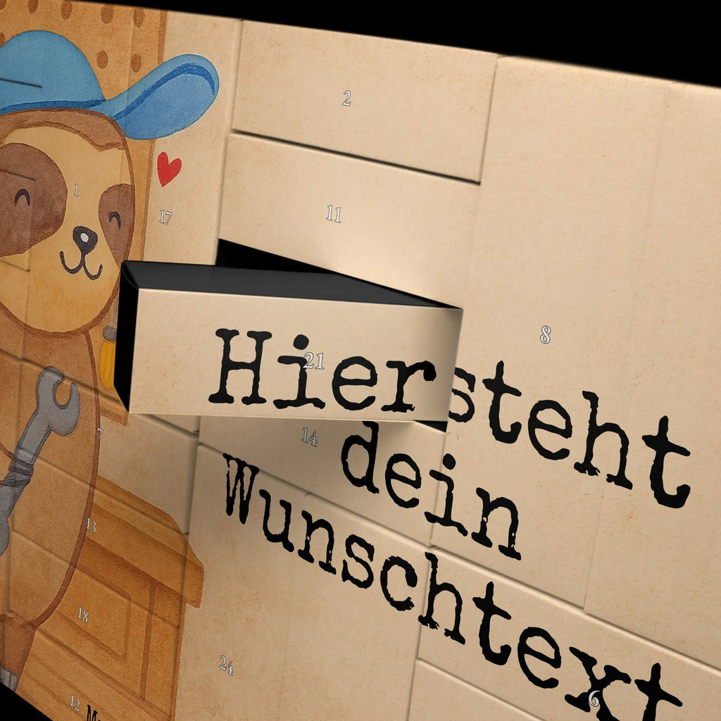 Personalisierter Befüllbarer Adventskalender Faultier Vater Design Befüllbarer Adventskalender, Adventskalender Zum Selbst Befüllen, Vatertag Geschenk, Papa Geschenke, Vater Geburtstag, Vatertag, Vater Geschenk, Papa Geschenk, Papi Geschenk, Vater Handwerker