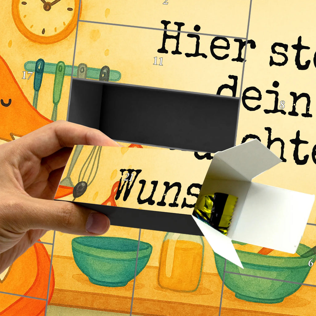 Personalisierter Befüllbarer Adventskalender Fuchs Koch Design Adventskalender Zum Selbst Befüllen, Befüllbarer Adventskalender, Fuchs, Küche Deko, Küche Spruch, Köche, Bäcker, Witzig, Füchse, Spruch Lustig, Party Spruch, Koch Geschenk