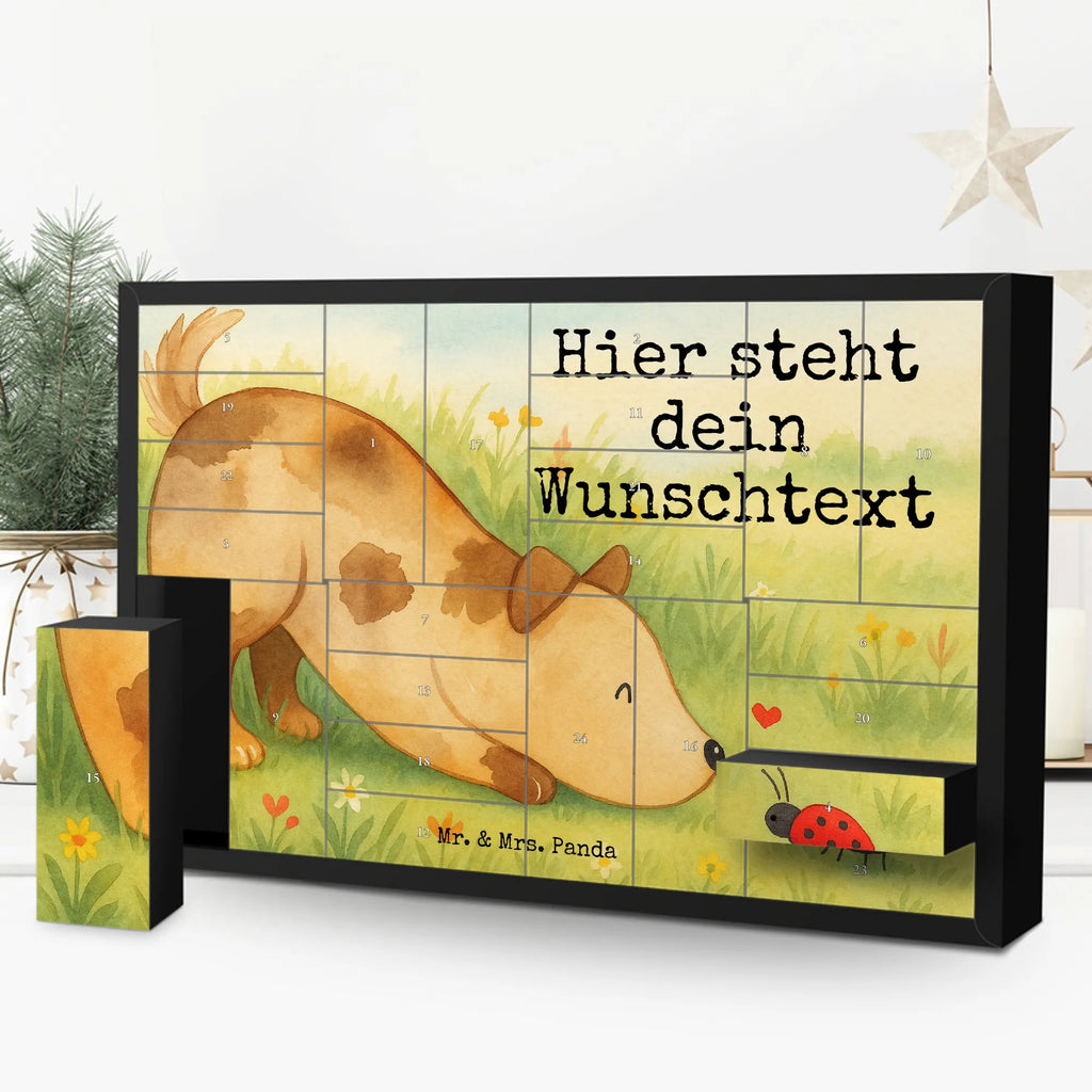Personalisierter Befüllbarer Adventskalender Hund Marienkäfer Design Befüllbarer Adventskalender, Adventskalender Zum Selbst Befüllen, Sprüche, Hund, Hunderasse, Hundebesitzer, Hundemotiv, Haustier, Tierliebhaber, Mischling, Hunde, Hundespruch, Mischlinghund, Marienkäfer