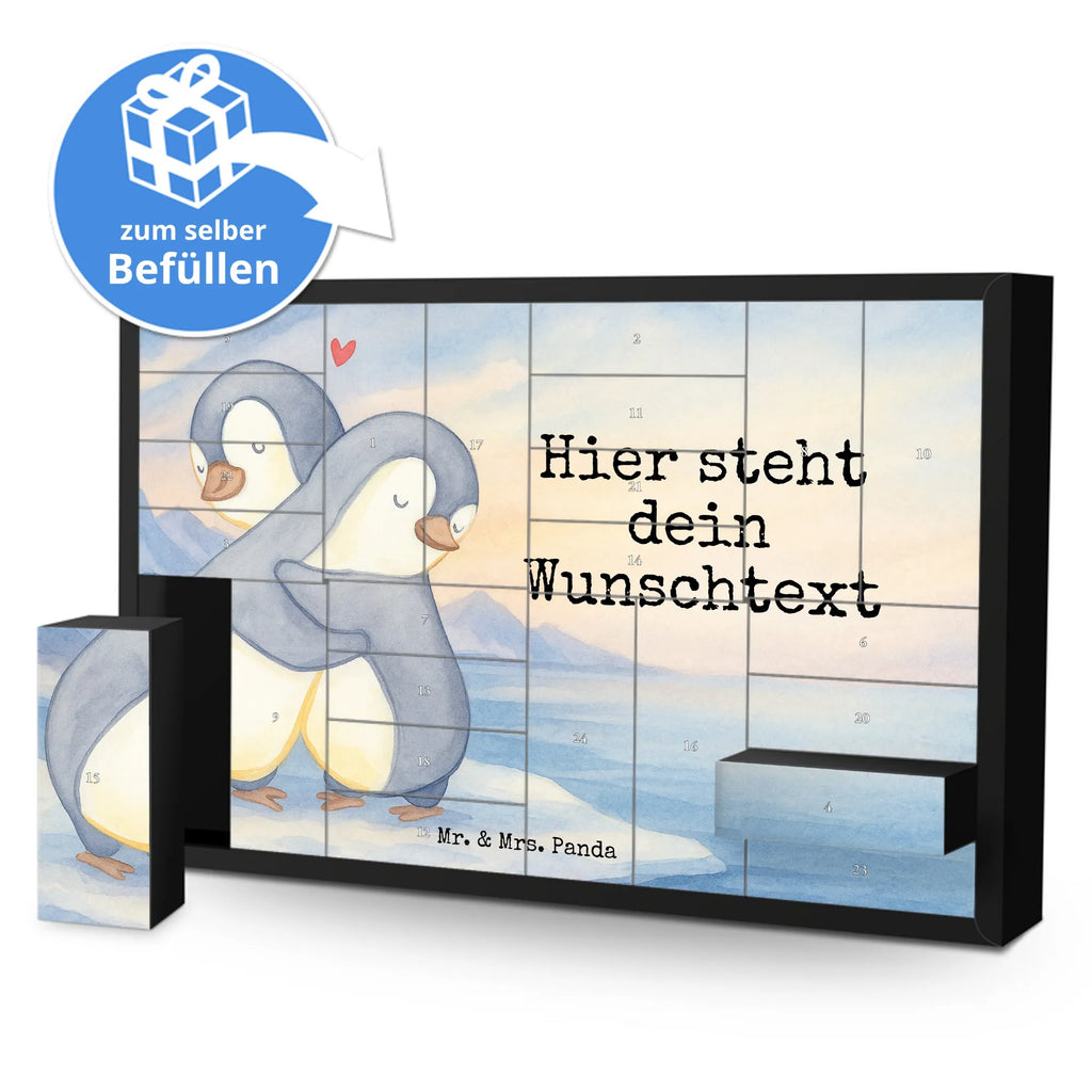 Personalisierter Befüllbarer Adventskalender Pinguine Kuscheln Design Adventskalender Zum Selbst Befüllen, Befüllbarer Adventskalender, Freundin, Freund, Liebe, Liebesgeschenk, Jahrestag, Verlobung, Partner, Ehemann, Ehefrau, Heiraten, Heiratsantrag, Hocheitstag, Valentinstag, Hochzeitstag, für Ehemann, Liebesbeweis, Geschenk für Partner, Geschenk für Freundin, für Männer, Mitbringsel, Geschenk für Frauen