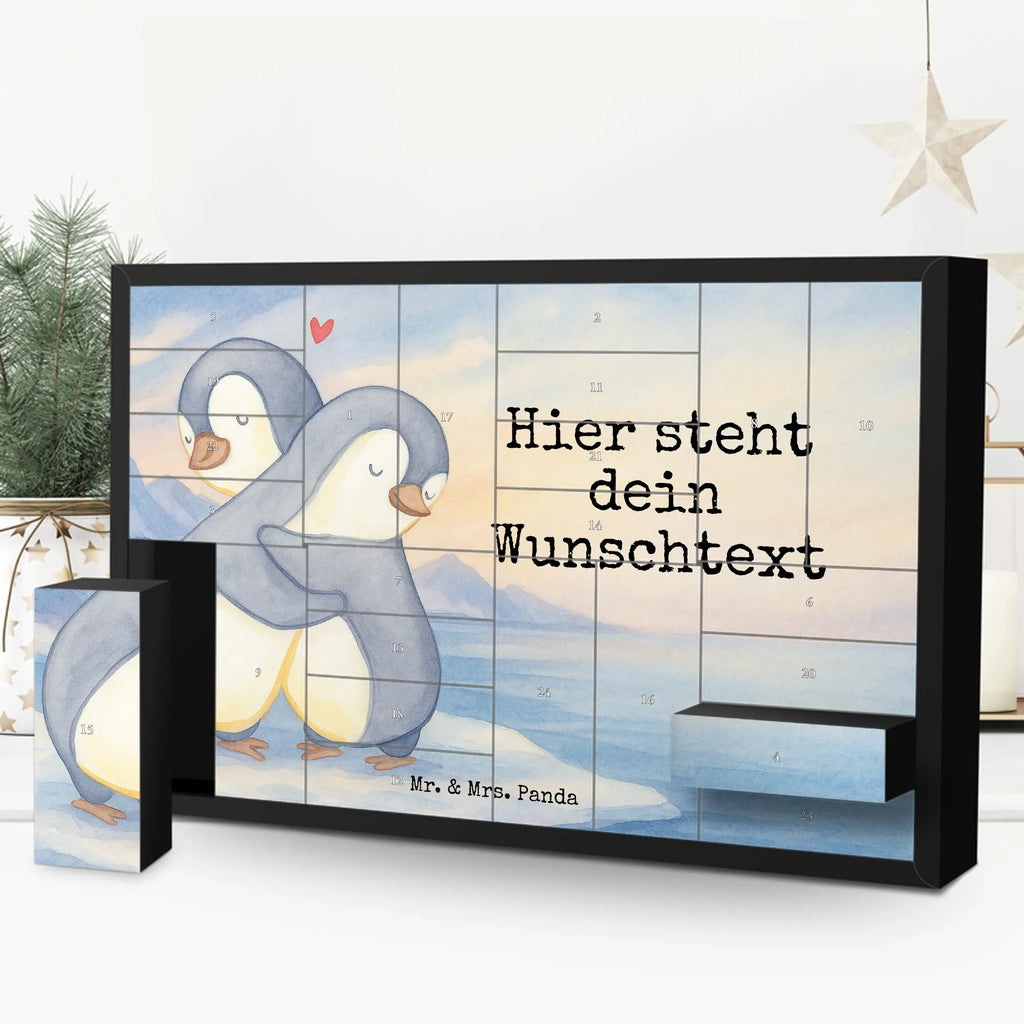 Personalisierter Befüllbarer Adventskalender Pinguine Kuscheln Design Adventskalender Zum Selbst Befüllen, Befüllbarer Adventskalender, Freundin, Freund, Liebe, Liebesgeschenk, Jahrestag, Verlobung, Partner, Ehemann, Ehefrau, Heiraten, Heiratsantrag, Hocheitstag, Valentinstag, Hochzeitstag, für Ehemann, Liebesbeweis, Geschenk für Partner, Geschenk für Freundin, für Männer, Mitbringsel, Geschenk für Frauen